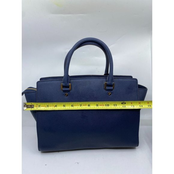 Michael Kors Blue Selma Bag MSRP $390 - Picture 7 of 16
